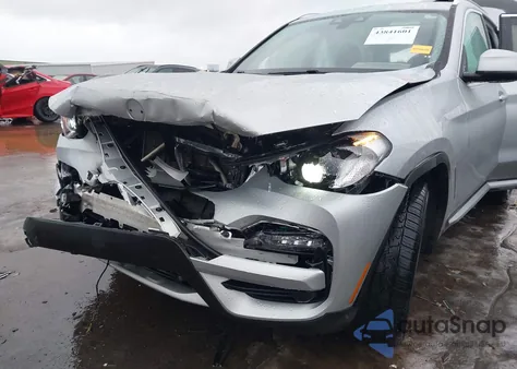 2021 BMW X3 xDrive30I z USA, uszkodzony, nr VIN 5UXTY5C09M9H33391